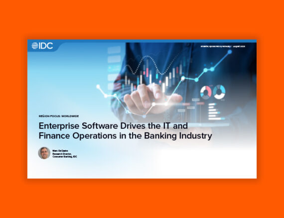 Enterprise Software Drives the IT and Finance Operations in the Banking Industry