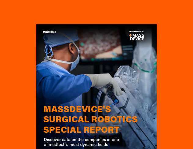 Massdevice’s Surgical Robotics Special Report